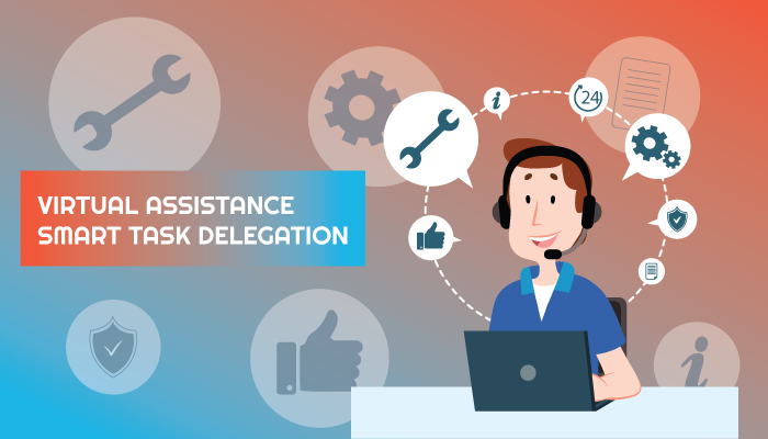 Smart tasks delegation for virtual assistants